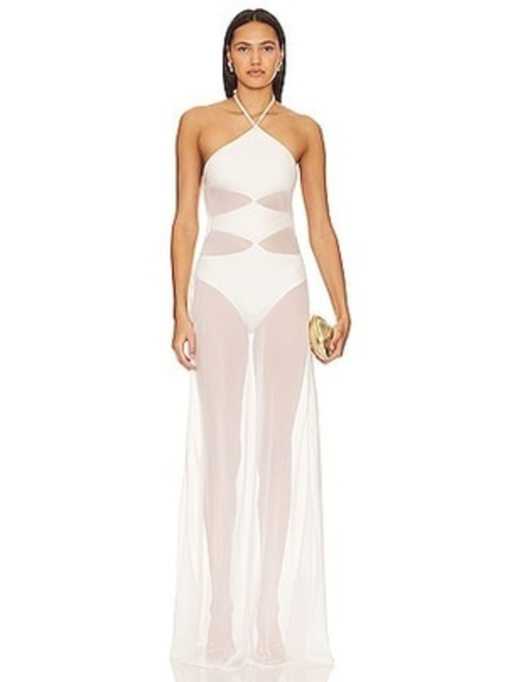 Shani Shemer Heleny Maxi Dress in Cream